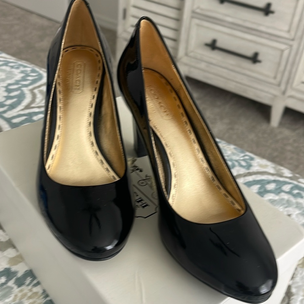 Coach Sheri Patent heels